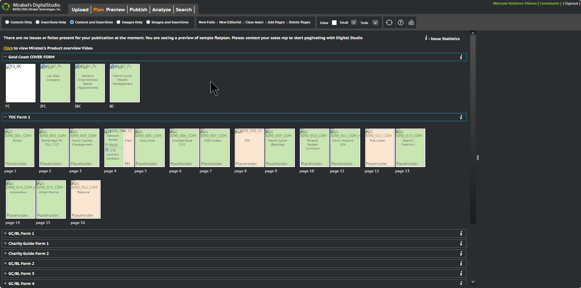 Product screenshots