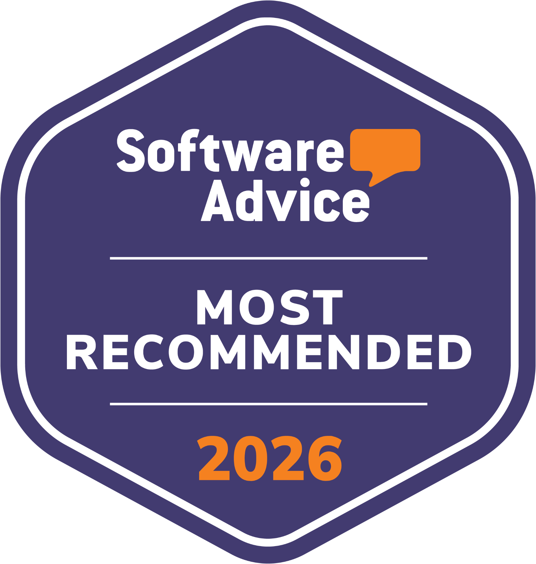 Software Advice Most Recommended 2026